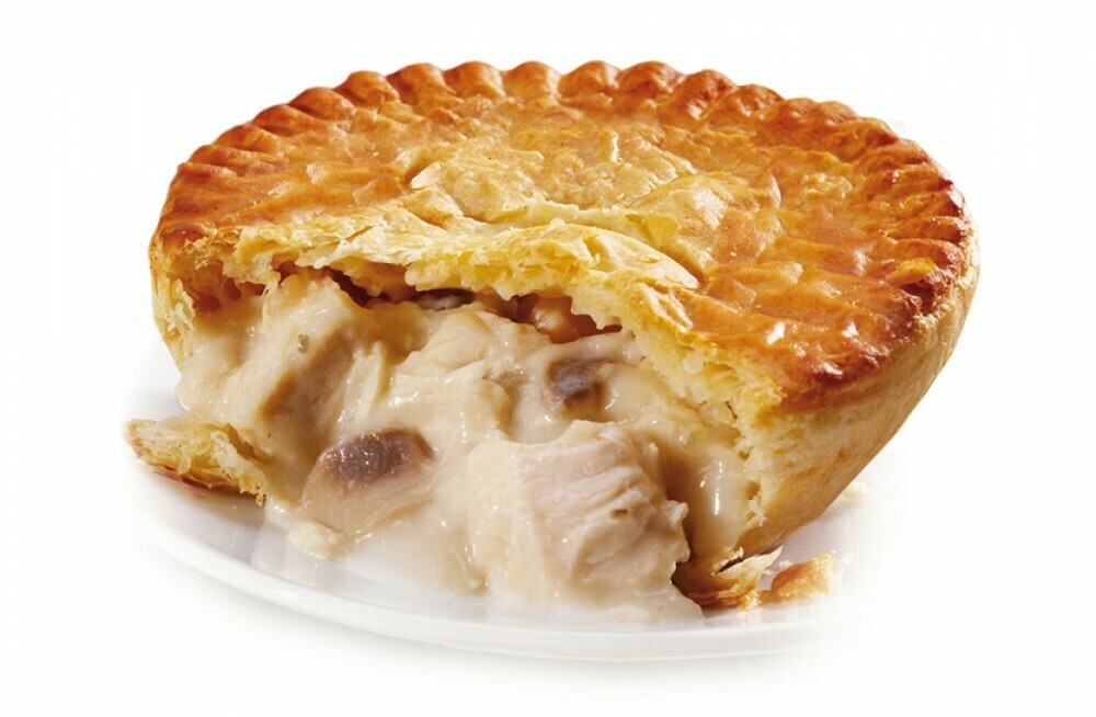 CHICKEN + MUSHROOM PIE